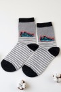 Vakre Erkek Çocuk Çorap (7-8 Yaş) 9403-6