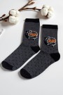 Vakre Erkek Çocuk Çorap (9-10 Yaş) 9402-4