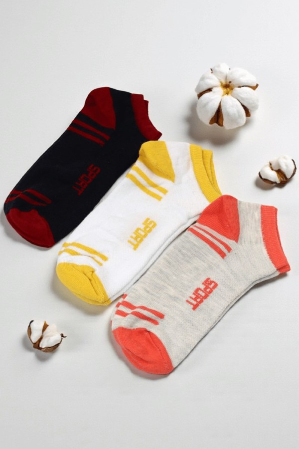 Berka 3'lü Erkek Çocuk Çorap (11-12 Yaş) 9406-1