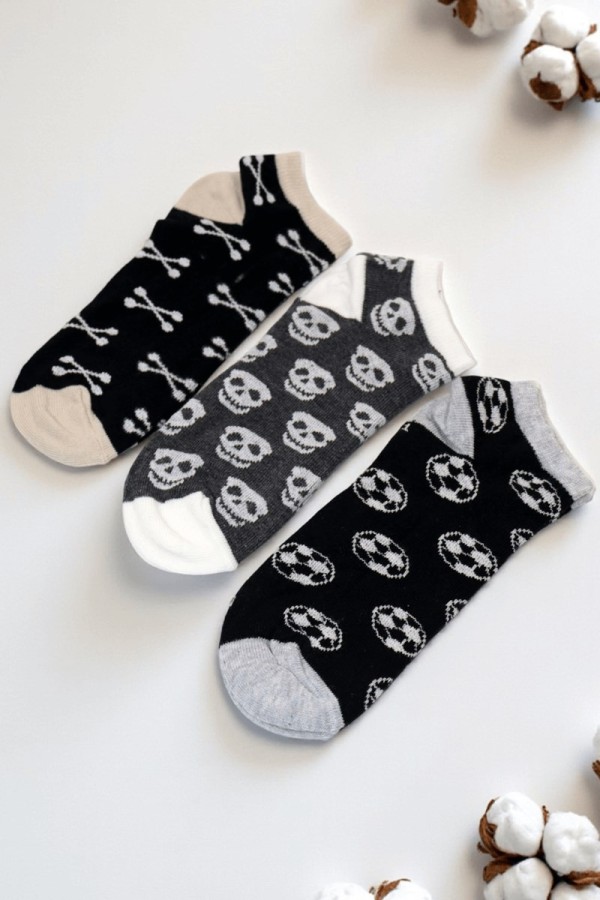 Berka 3'lü Erkek Çocuk Çorap (11-12 Yaş) 9406-4