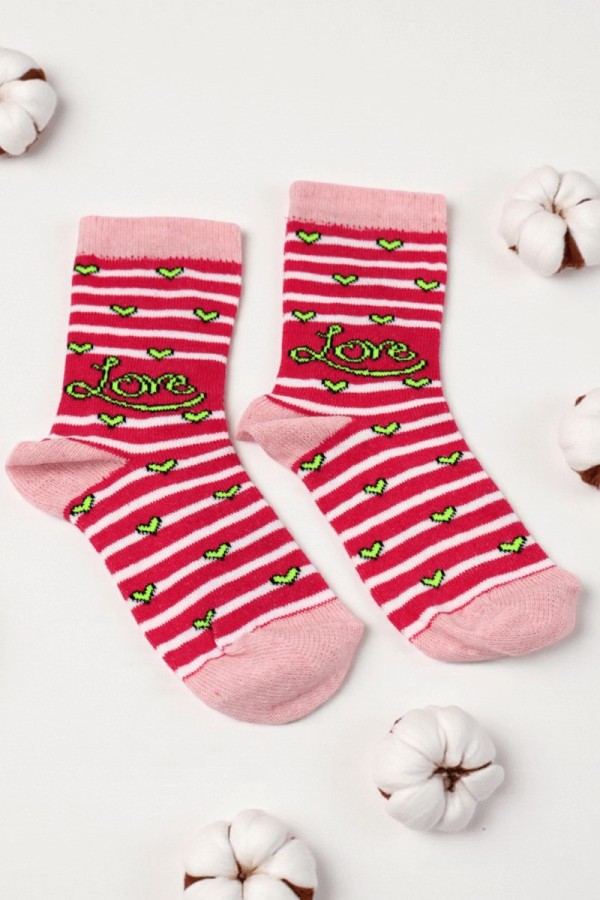 Vakre Kız Çocuk Çorap (5-6 Yaş) 9802-12