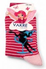 Vakre Kız Çocuk Çorap (5-6 Yaş) 9802-13