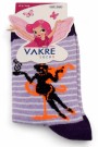 Vakre Kız Çocuk Çorap (5-6 Yaş) 9802-15
