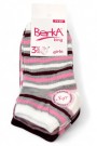 Berka 3'lü Kız Çocuk Patik Çorap (7-8 Yaş) 9901-10