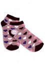 Berka 3'lü Kız Çocuk Patik Çorap (7-8 Yaş) 9901-13
