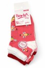 Berka 3'lü Kız Çocuk Patik Çorap (7-8 Yaş) 9901-4