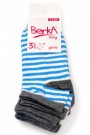 Berka 3'lü Kız Çocuk Patik Çorap (7-8 Yaş) 9901-5