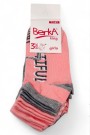 Berka 3'lü Kız Çocuk Patik Çorap (7-8 Yaş) 9901-7