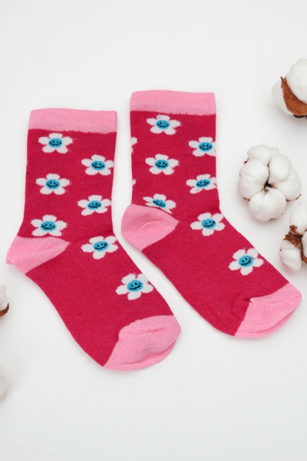 Vakre Kız Çocuk Çorap (7-8 Yaş) 9902-1