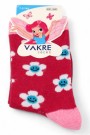Vakre Kız Çocuk Çorap (7-8 Yaş) 9902-1