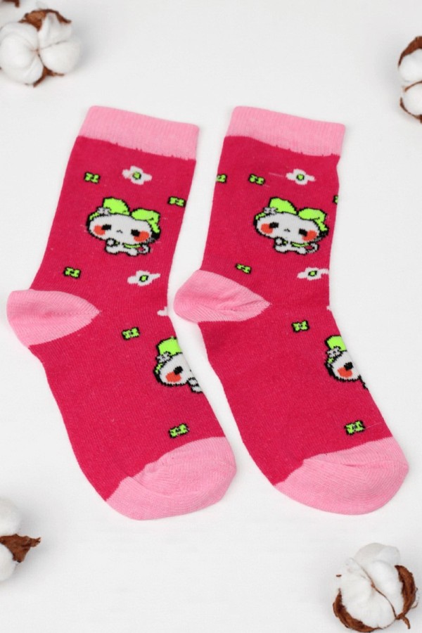 Vakre Kız Çocuk Çorap (7-8 Yaş) 9902-10