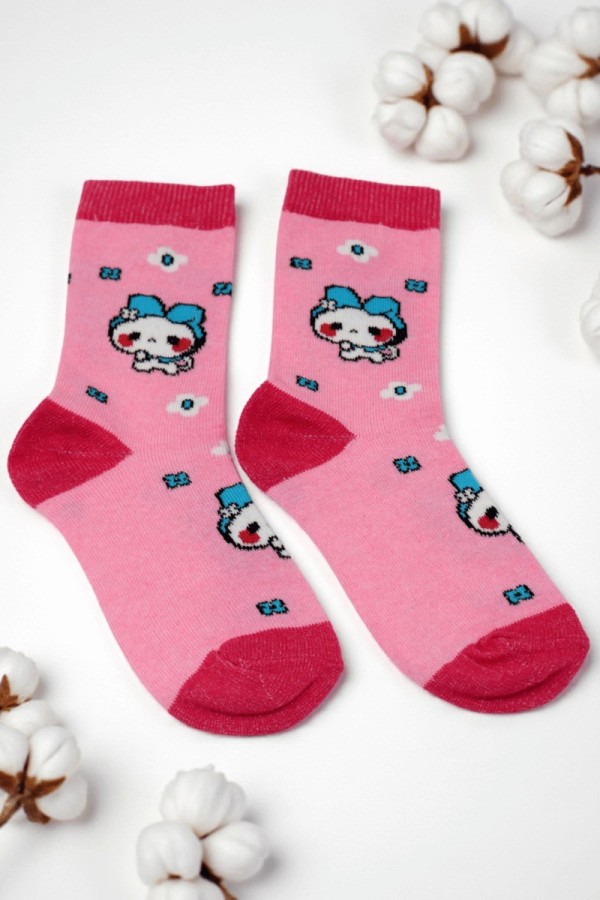 Vakre Kız Çocuk Çorap (7-8 Yaş) 9902-12