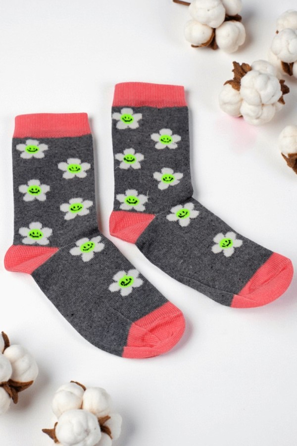 Vakre Kız Çocuk Çorap (7-8 Yaş) 9902-2