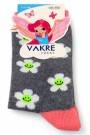 Vakre Kız Çocuk Çorap (7-8 Yaş) 9902-2