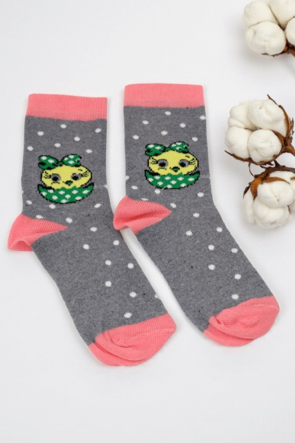 Vakre Kız Çocuk Çorap (7-8 Yaş) 9902-5
