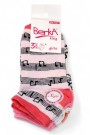 Berka 3'lü Kız Çocuk Patik Çorap (9-10 Yaş) 9701-7