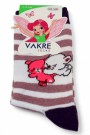 Vakre Kız Çocuk Çorap (9-10 Yaş) 9703-1