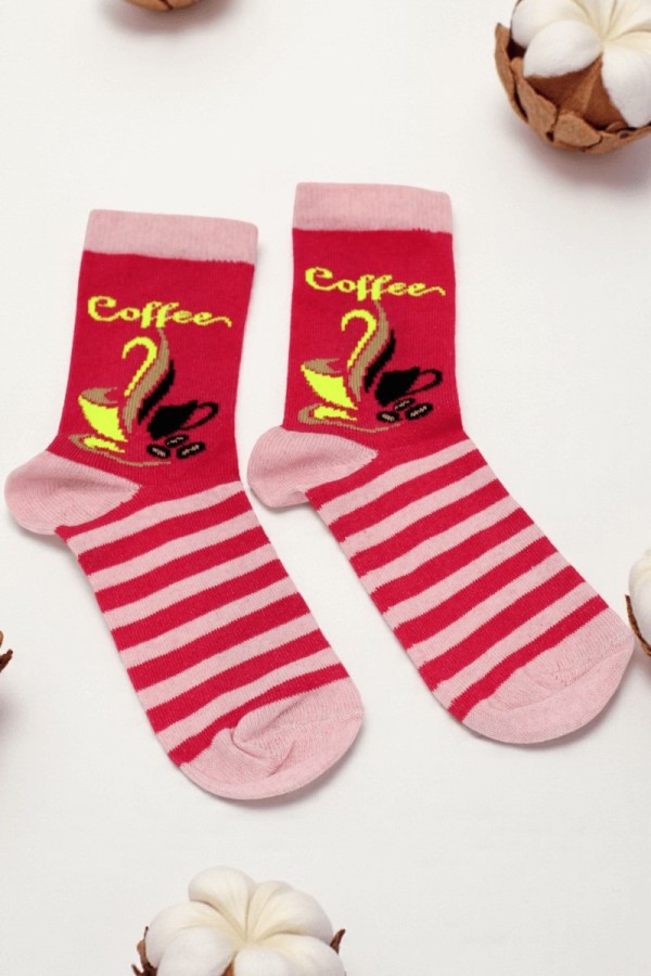 Vakre Kız Çocuk Çorap (9-10 Yaş) 9703-12