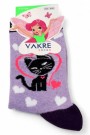 Vakre Kız Çocuk Çorap (9-10 Yaş) 9703-14