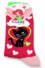 Vakre Kız Çocuk Çorap (9-10 Yaş) 9703-15