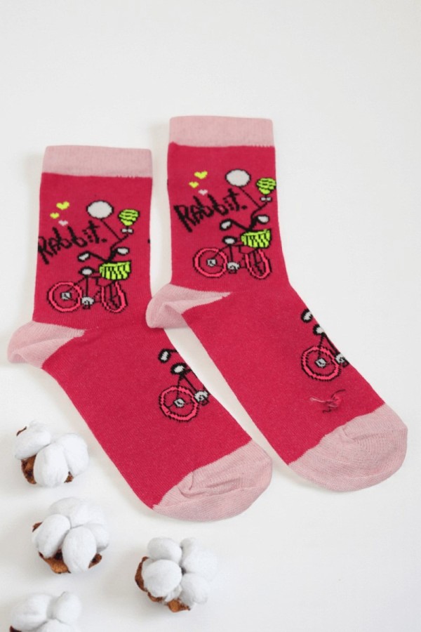 Vakre Kız Çocuk Çorap (9-10 Yaş) 9703-18