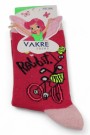 Vakre Kız Çocuk Çorap (9-10 Yaş) 9703-18