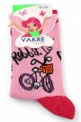 Vakre Kız Çocuk Çorap (9-10 Yaş) 9703-20