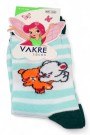 Vakre Kız Çocuk Çorap (9-10 Yaş) 9703-3