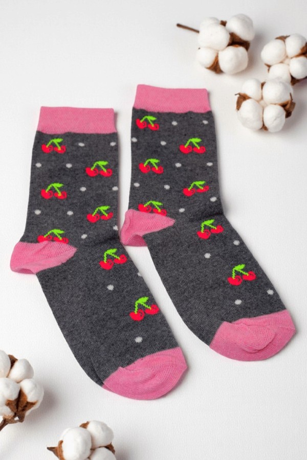 Vakre Kız Çocuk Çorap (9-10 Yaş) 9703-5