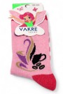 Vakre Kız Çocuk Çorap (9-10 Yaş) 9703-9