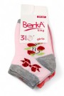 Berka 3'lü Kız Çocuk Patik Çorap (3-4 Yaş) 9601-1
