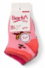 Berka 3'lü Kız Çocuk Patik Çorap (3-4 Yaş) 9601-3