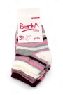 Berka 3'lü Kız Çocuk Patik Çorap (3-4 Yaş) 9601-9