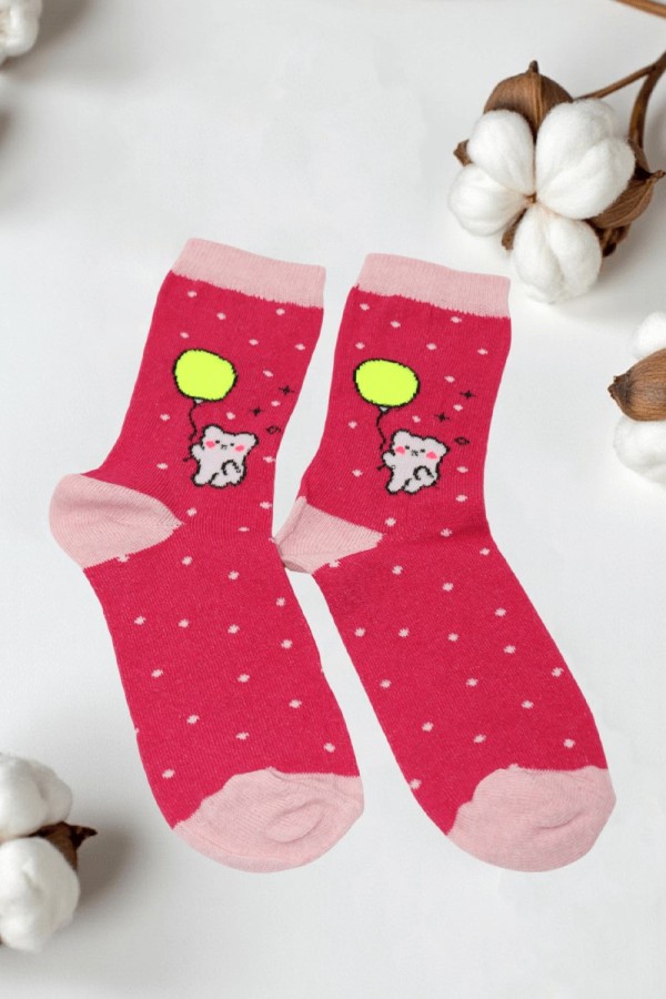 Vakre Kız Çocuk  Çorap (11-12 Yaş) 9503-2