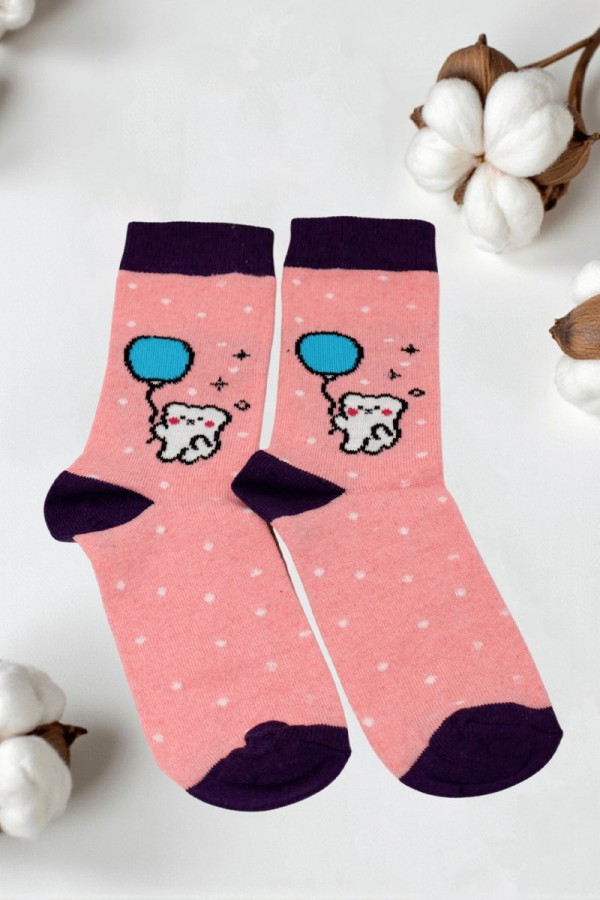 Vakre Kız Çocuk  Çorap (11-12 Yaş) 9503-4