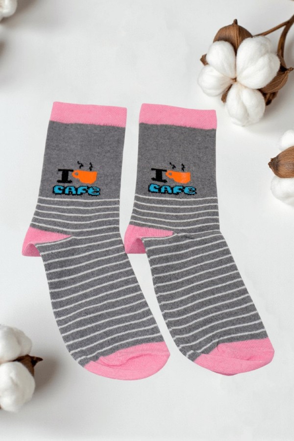 Vakre Kız Çocuk  Çorap (11-12 Yaş) 9504-3