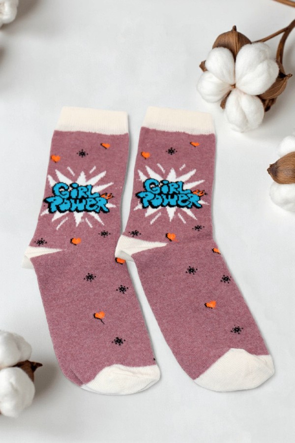 Vakre Kız Çocuk  Çorap (11-12 Yaş) 9505-4