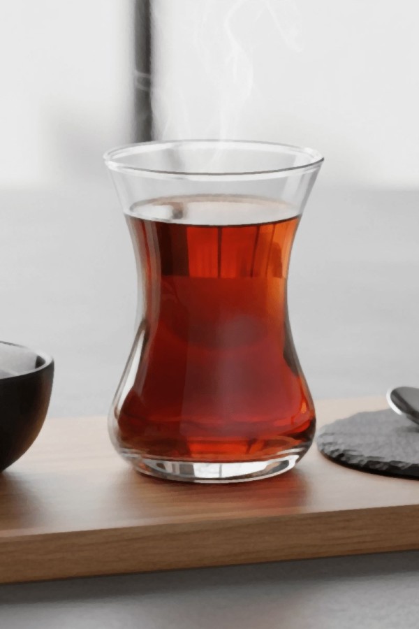 Paşabahçe Vefa 42771 İnce Belli 6'lı Çay Bardağı