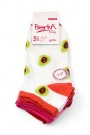Berka 3'lü Kız Çocuk Patik Çorap (11-12 Yaş) 9511-2
