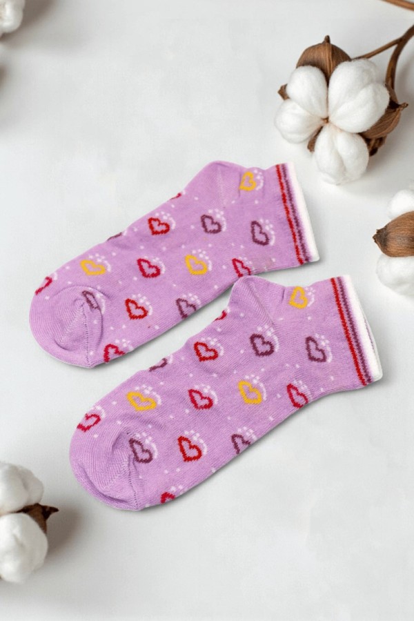 Rasse Kız Çocuk Patik Çorap (11-12 Yaş) 9501-7