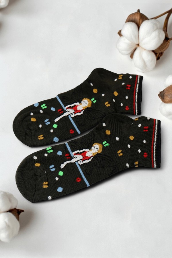 Rasse Kız Çocuk Patik Çorap (11-12 Yaş) 9501-20