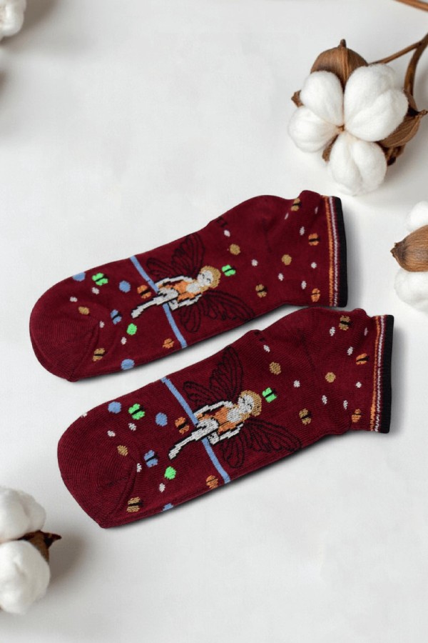 Rasse Kız Çocuk Patik Çorap (11-12 Yaş) 9501-22