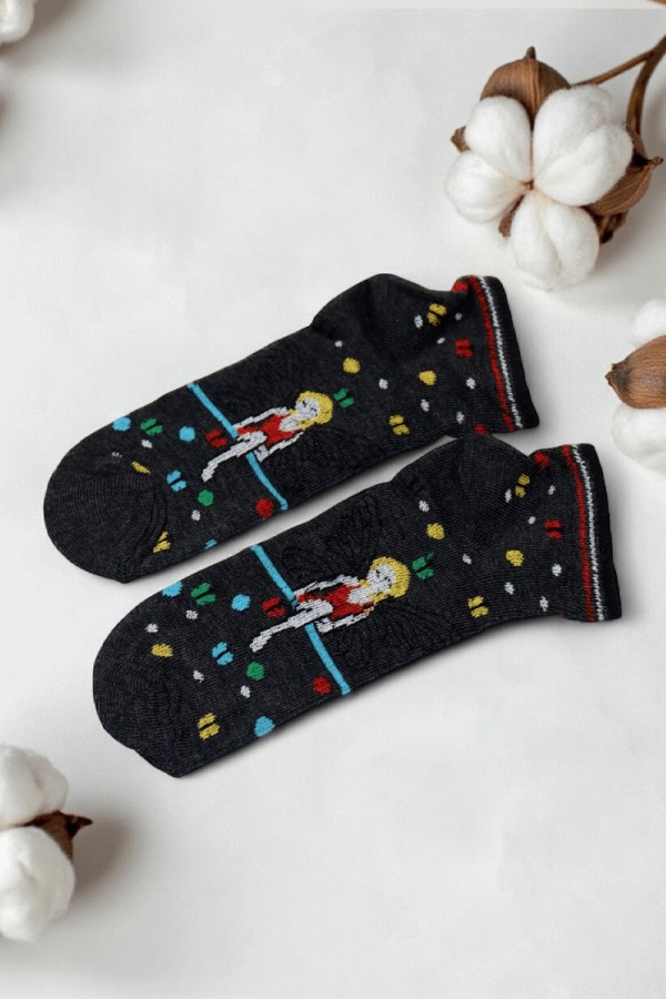 Rasse Kız Çocuk Patik Çorap (11-12 Yaş) 9501-23