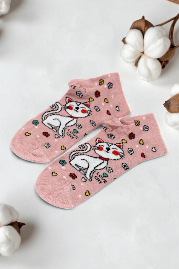 Rasse Kız Çocuk Patik Çorap (11-12 Yaş) 9501-17