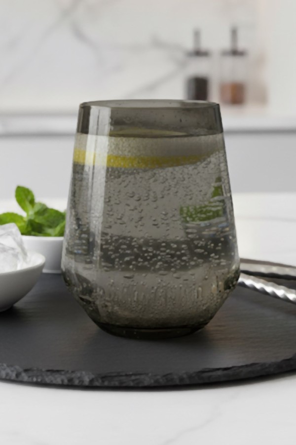 Paşabahçe Allegra Füme 3'lü Su Bardağı