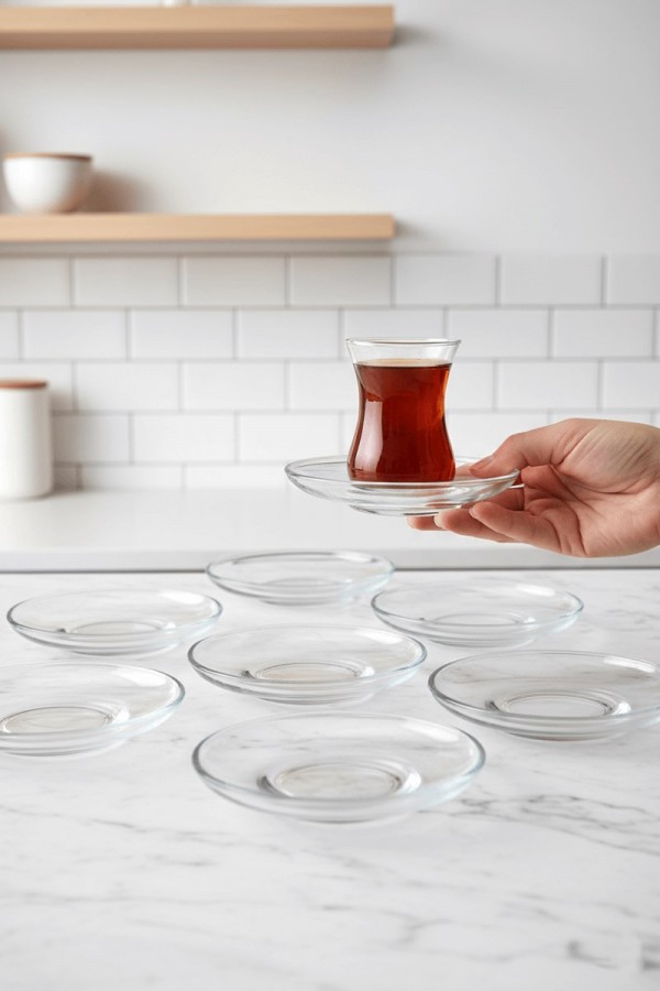 Lav Eda 6'lı Çay Tabağı EDA265