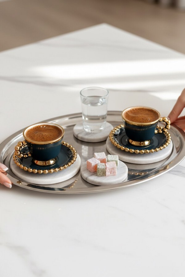 Mitra Porselen 6'lı Kahve Fincan Takımı CMR-2024328-5