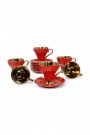 Mitra Porselen 6'lı Kahve Fincan Takımı CMR-2024244-2