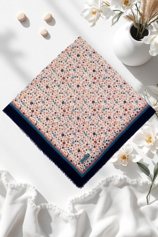 Sinem Desenli Flamlı Eşarp 6505-14