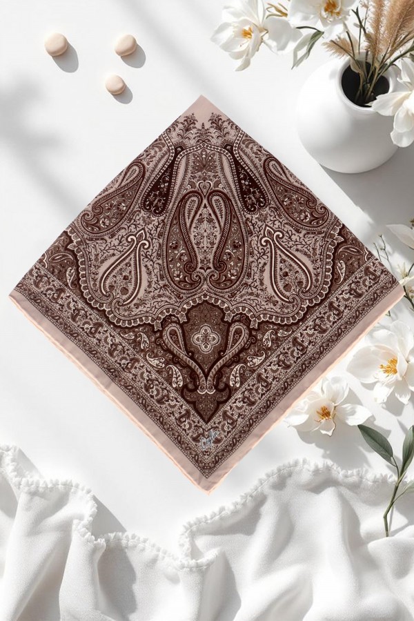 Organik Pamuk Soft Eşarp  6201-7